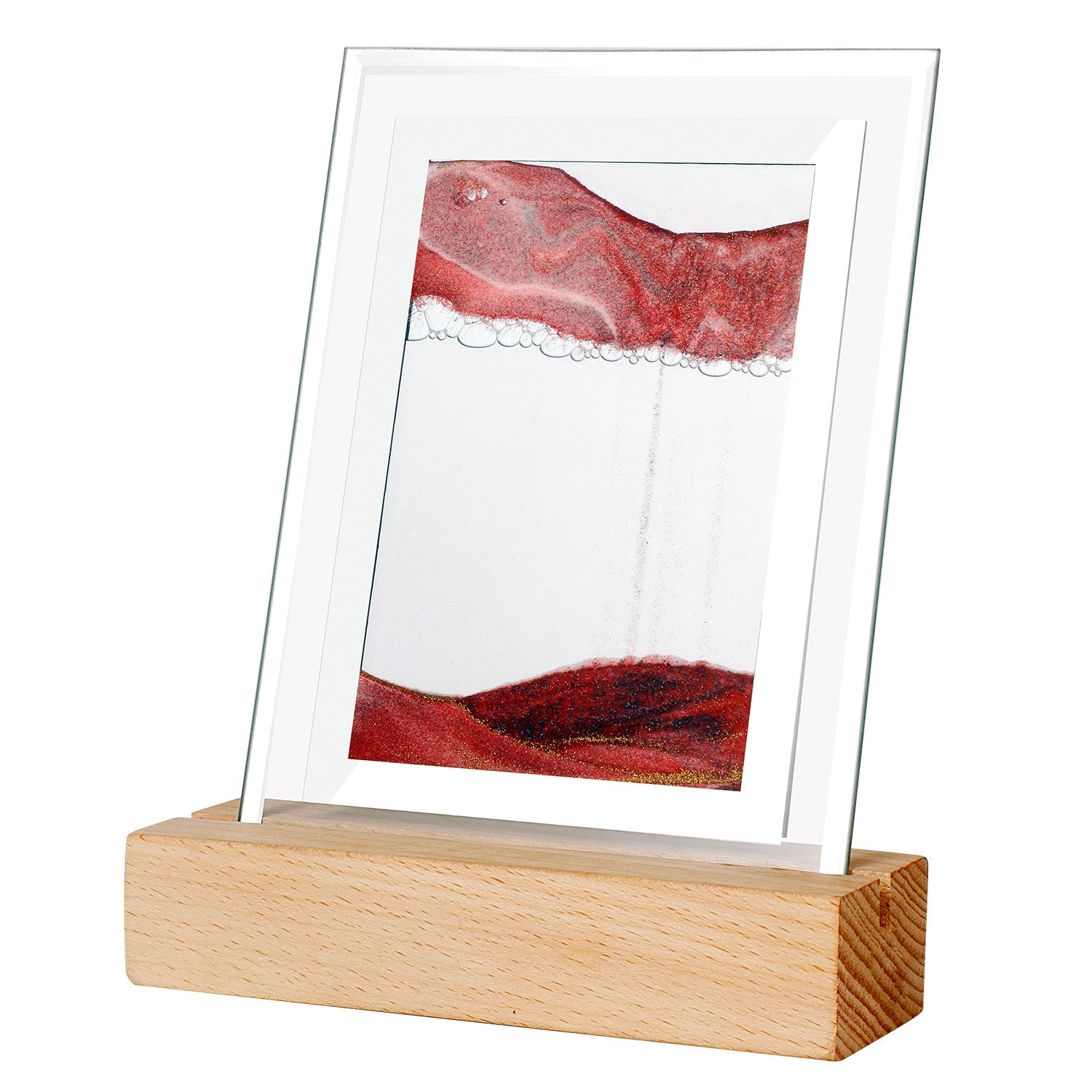 Moving Sand Art LED Lamp packaged as a bedroom craft gift