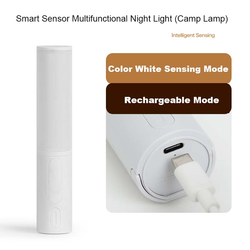 Rotatable Motion Sensor Light installed under a kitchen cabinet