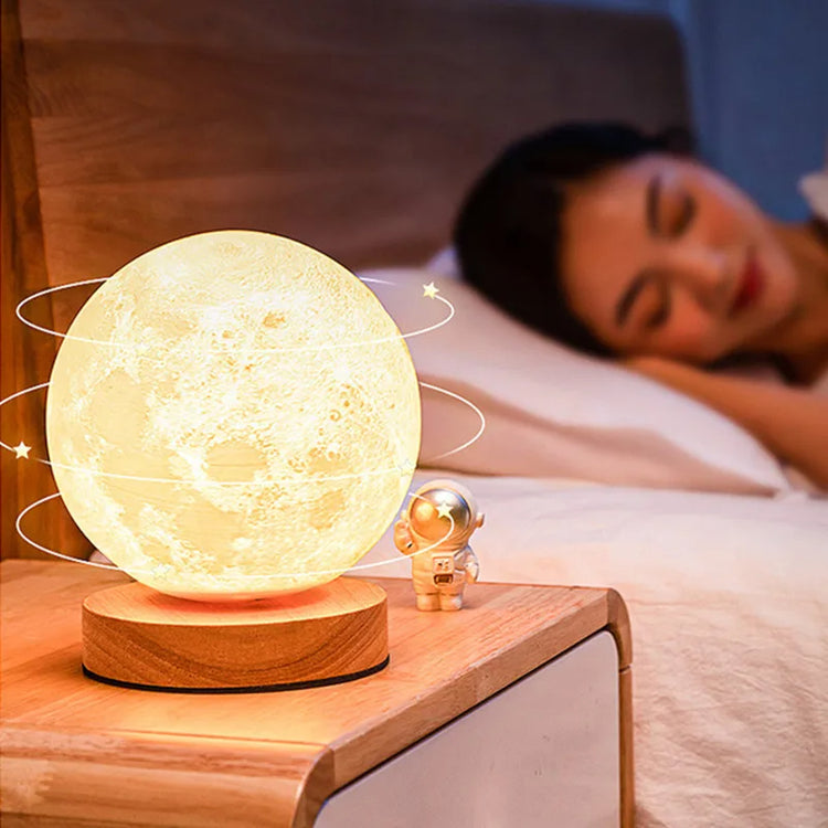 Rotating Moon Lamp gift box packaging details