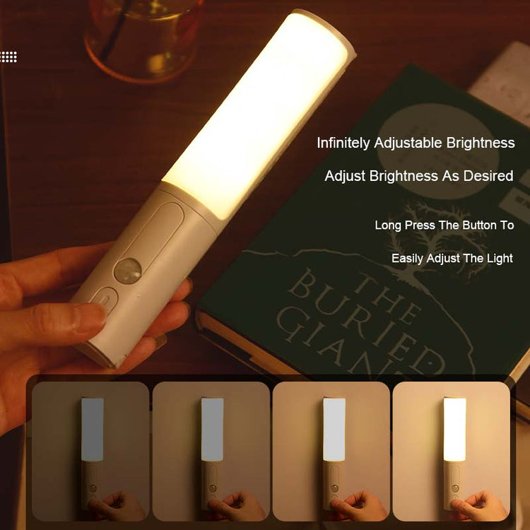 Rotatable Motion Sensor Light installed under a kitchen cabinet