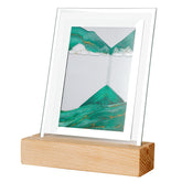 Moving Sand Art LED Lamp showing different color variants