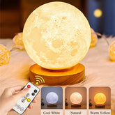 Rotating Moon Lamp gift box packaging details